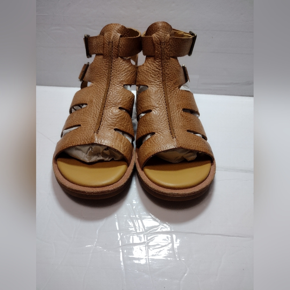 Kork Ease Brown strapped Leather Sandals size 8 - Picture 3 of 12